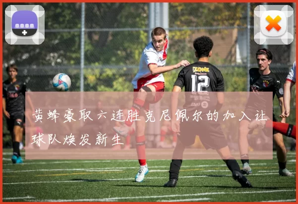 黄蜂豪取六连胜克尼佩尔的加入让球队焕发新生